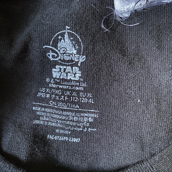 ⚡️ Star Wars front and back Disney licensed graphic tee - Picture 5 of 5